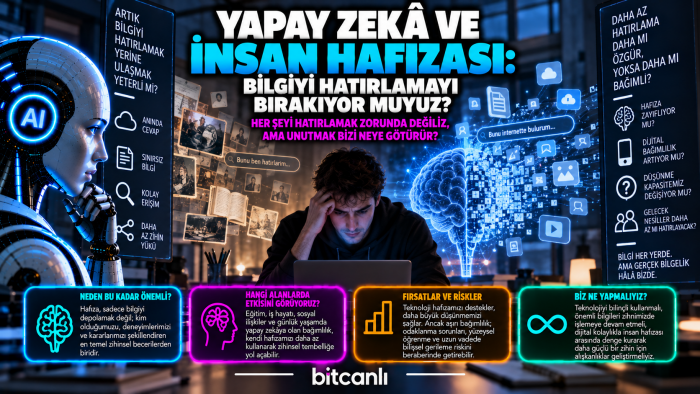 Yapay Zekâ ve İnsan Hafızası: Bilgiyi Hatırlamayı Bırakıyor Muyuz?